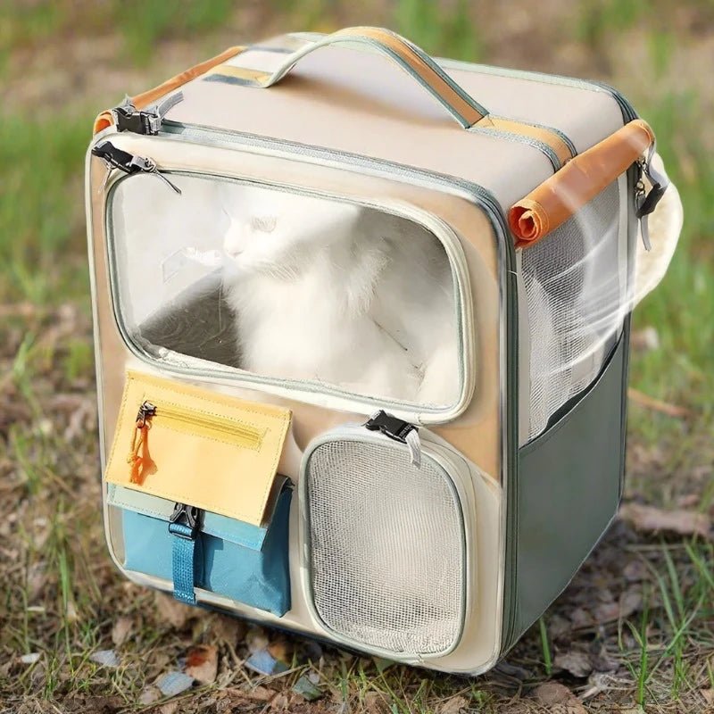 The Meowster's Campervan - Unique Cat Carrier Backpack