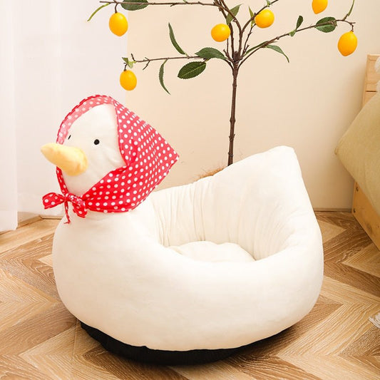 Cartoon duck unique cat beds
