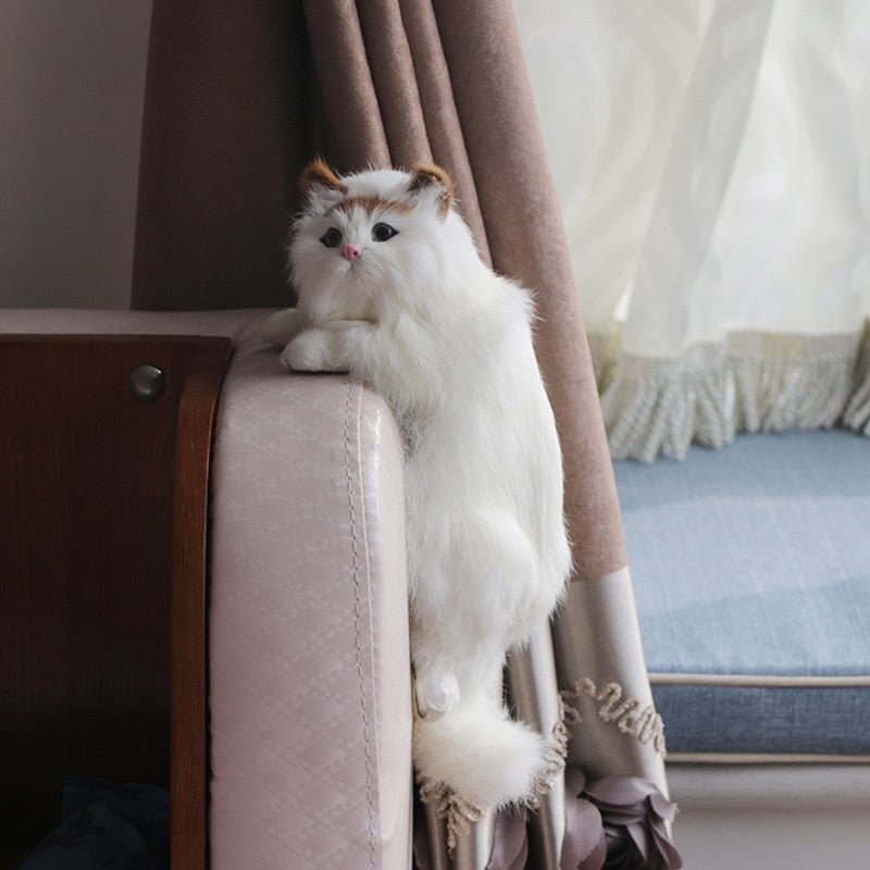 Confuse Your Guests with This Realistic Cat Plush Ragdoll Cat