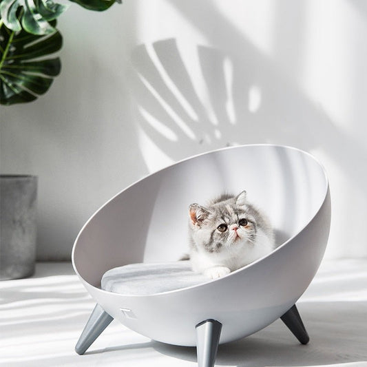 luxury looking cat bed that looks like a mini sofa