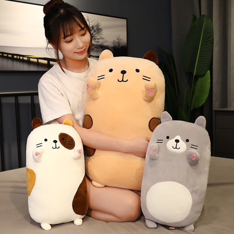 Soft touch kawaii cat plushie