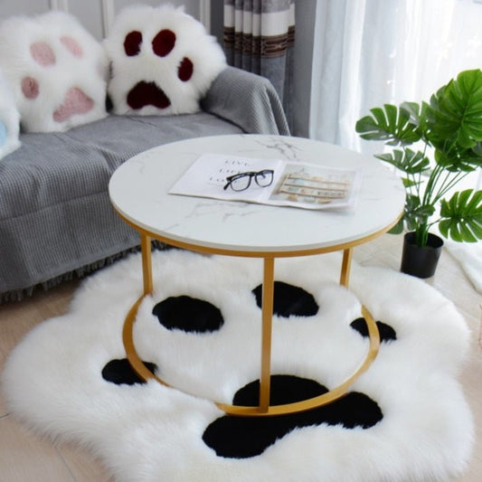 'The Fluffy paw' soft plush cat rug
