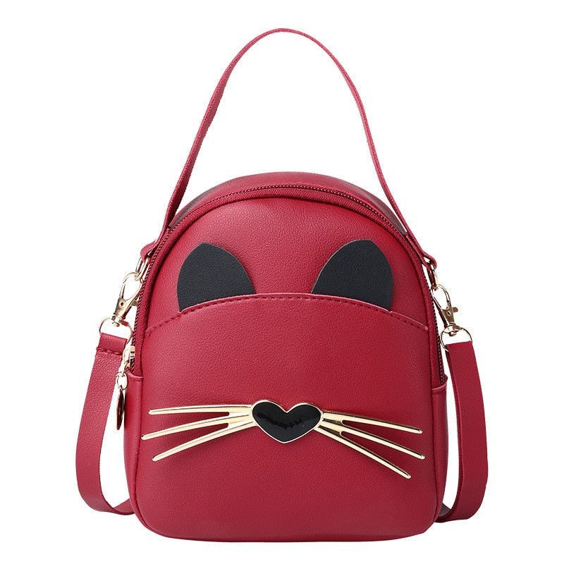 cat mini backpack purse The whisker' mini cat backpack – Meowgicians™