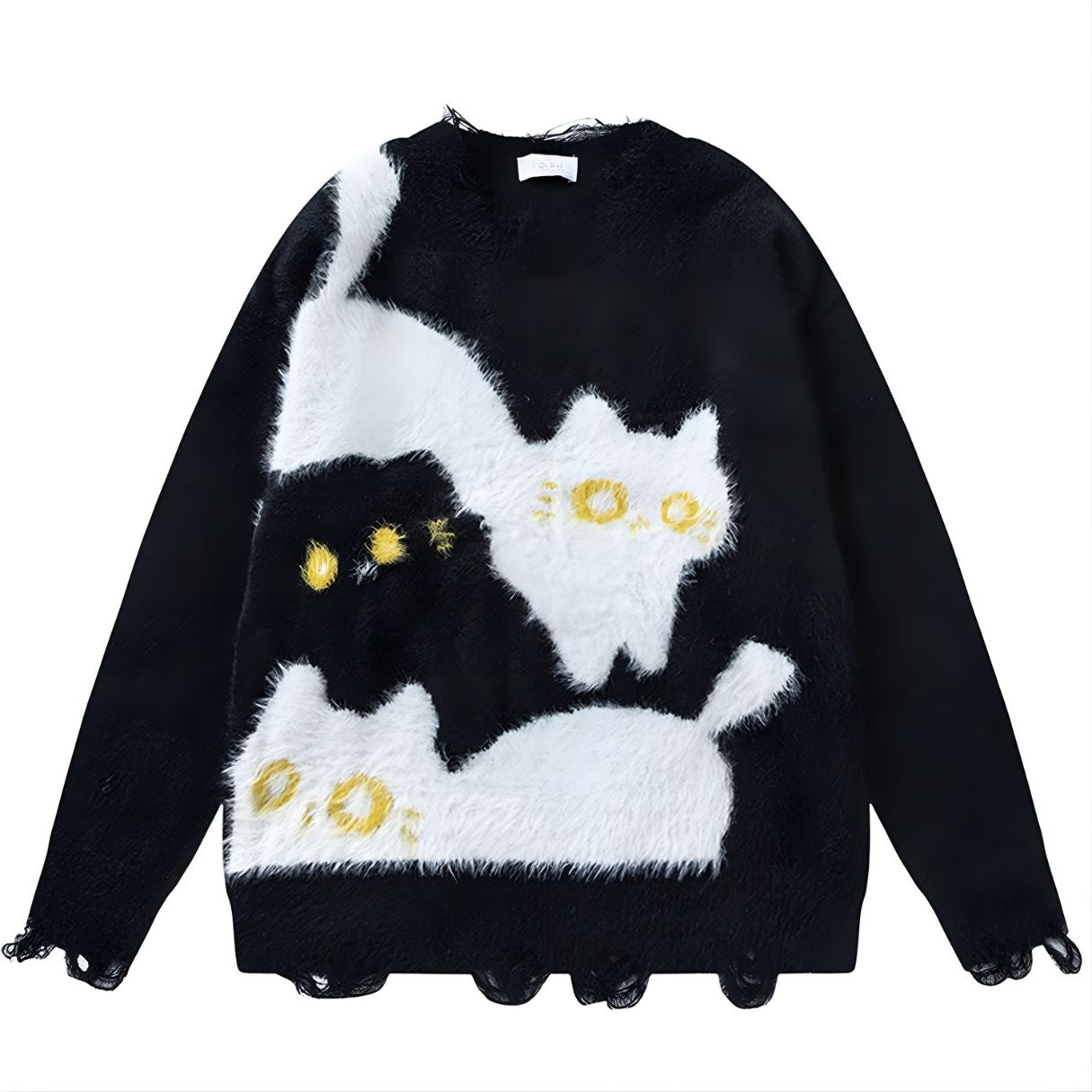 Fashionable cartoon kitty sweatshirt 
