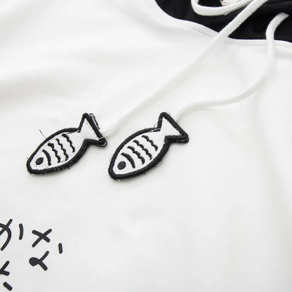 Kawaii Big Ears Cat Hoodie