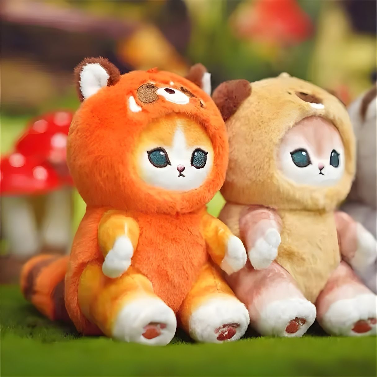 Adorable Keychain Cat Plushies From Mofusand™