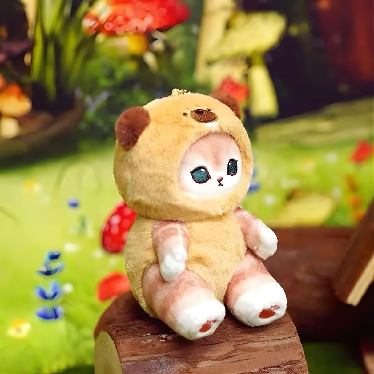 Adorable Keychain Cat Plushies From Mofusand™