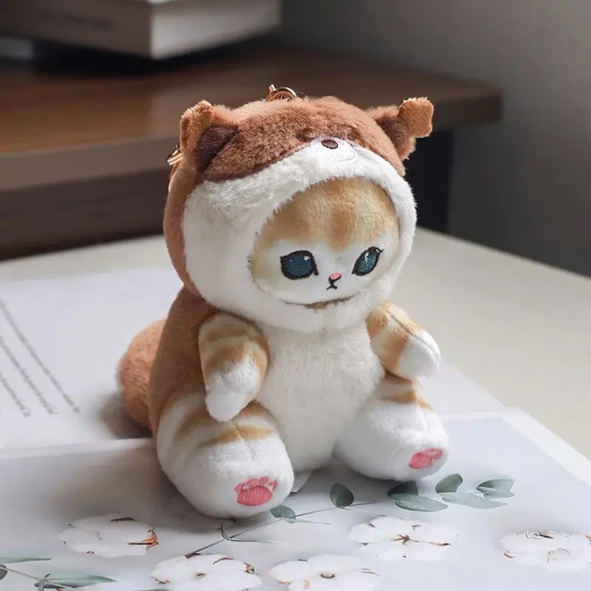 Adorable Keychain Cat Plushies From Mofusand™