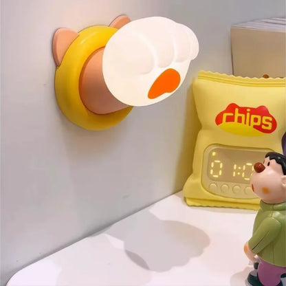 "High-five!" - Wall Mountable Cat Paw Night Lamp