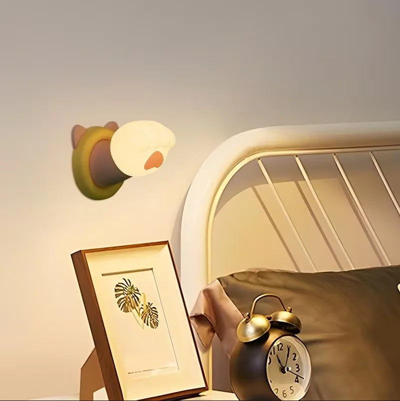 "High-five!" - Wall Mountable Cat Paw Night Lamp