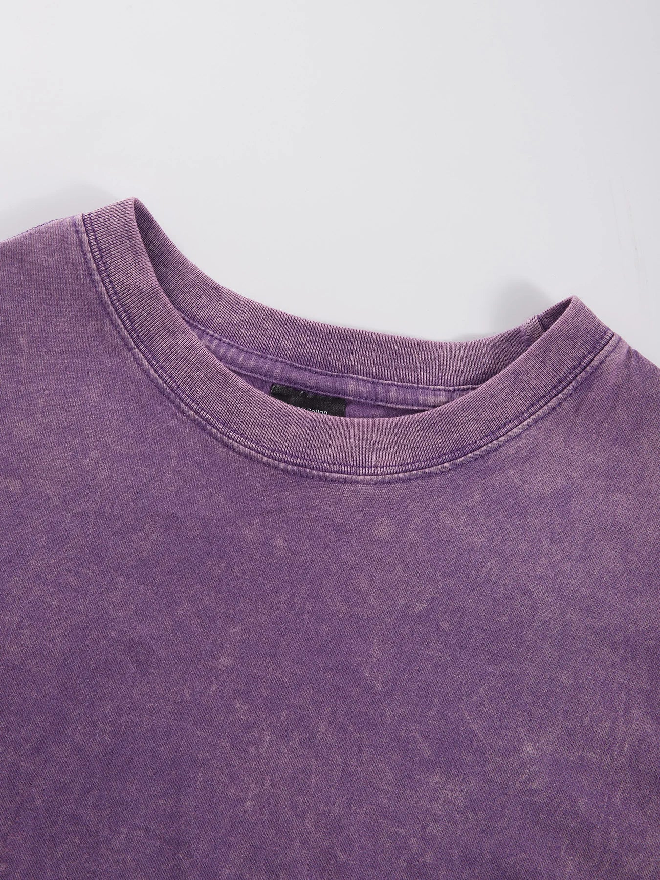 "As Purr My Last Email" - Vintage washed T-shirt With Angry Office Cat Print