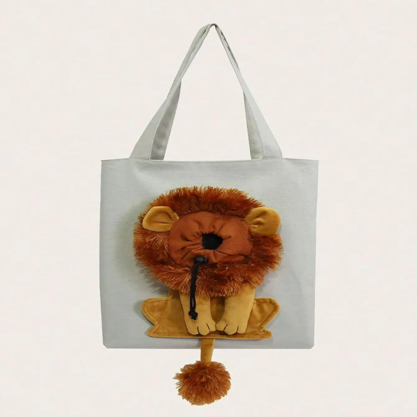 Lion's mane Cat Carrier Tote With Exposed Head For Cat