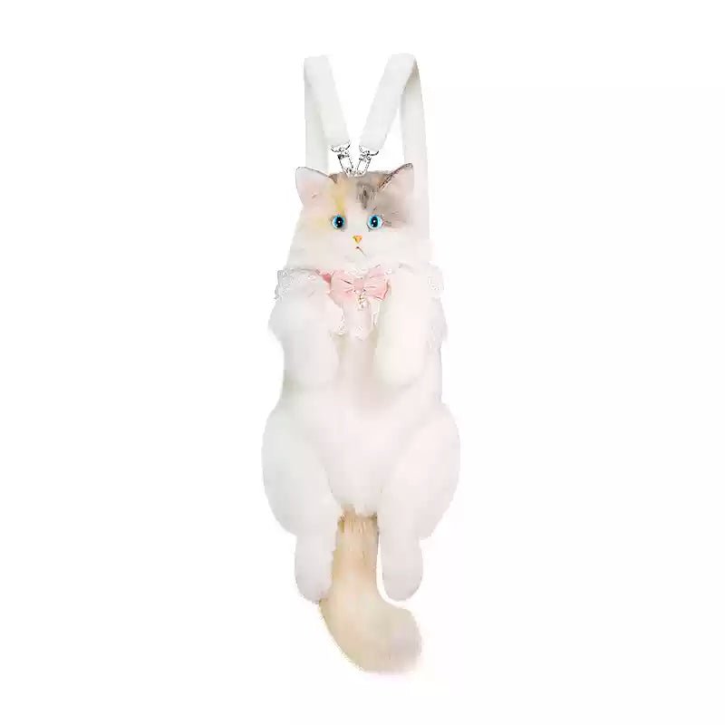 Handmade Lifelike Cat Backpack | Multiple Breeds Realistic Cat Bag ...