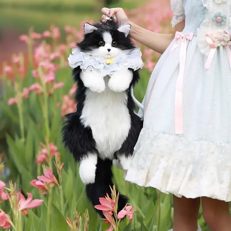 Handmade Lifelike Cat Backpack | Multiple Breeds Realistic Cat Bag ...