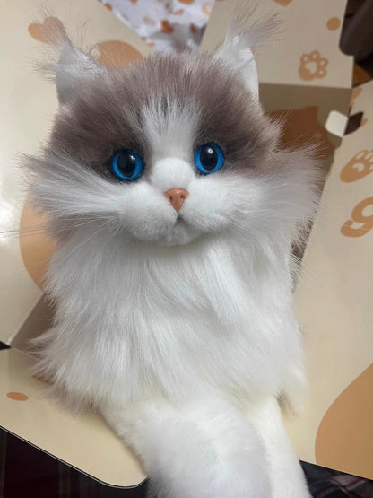 Handmade Premium Lifelike Cat Plushie