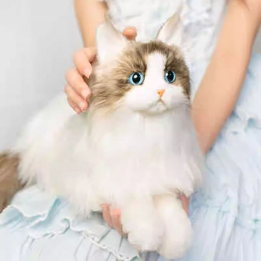 Handmade Premium Lifelike Cat Plushie