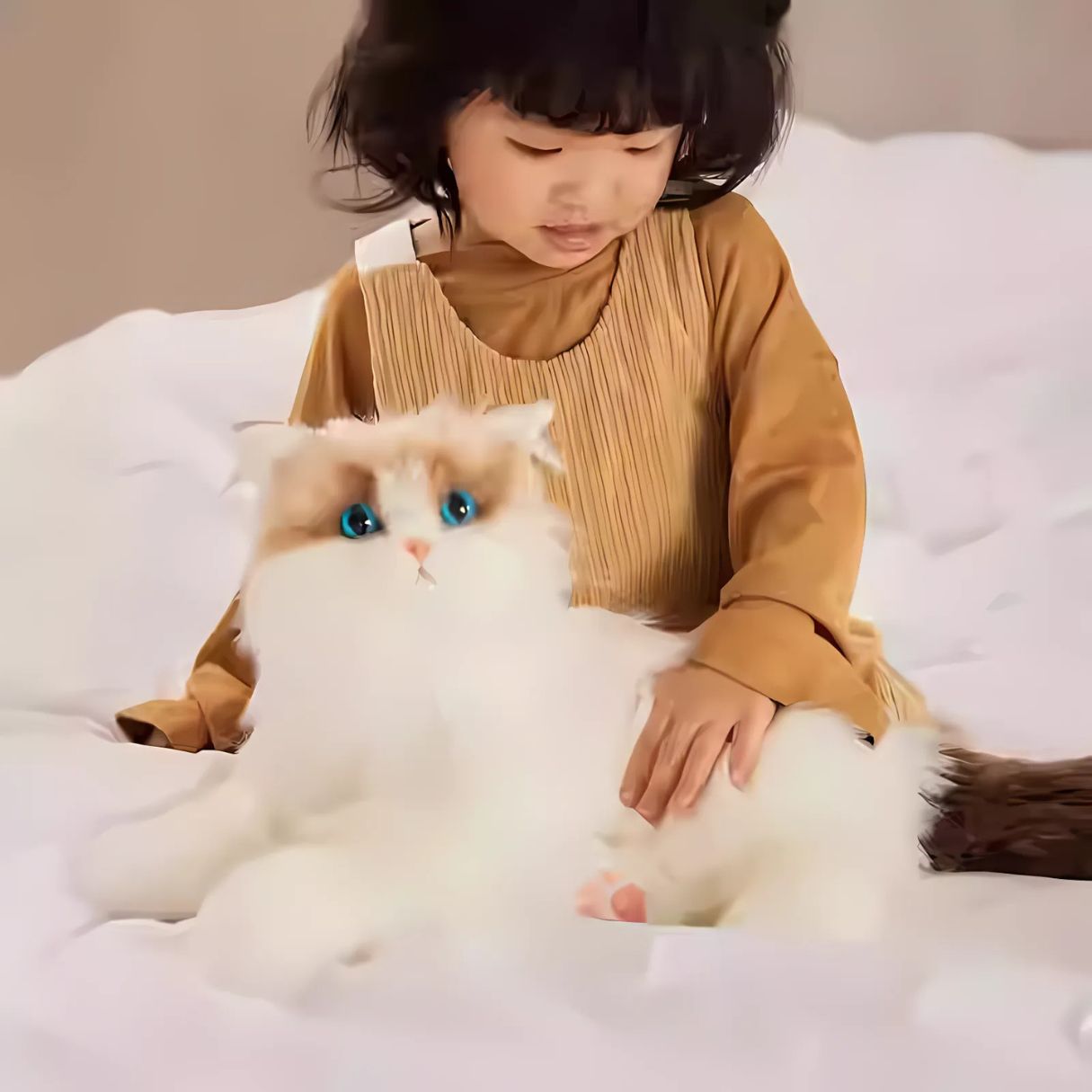 Handmade Premium Lifelike Cat Plushie