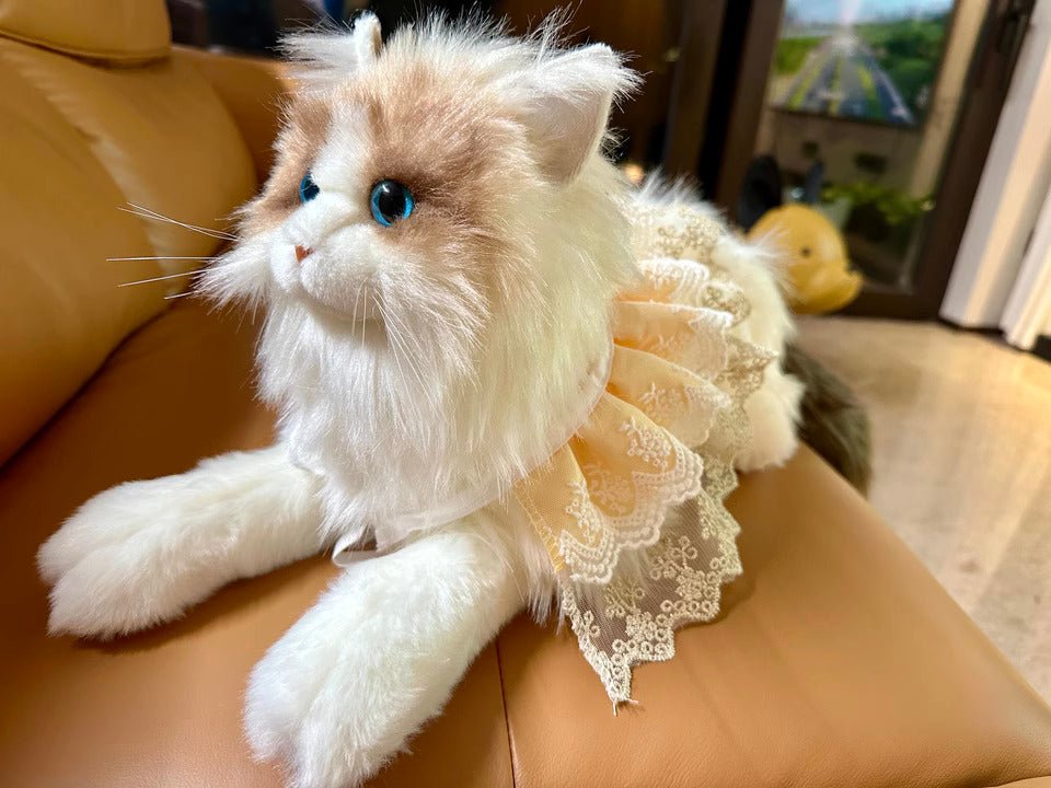 Handmade Premium Lifelike Cat Plushie