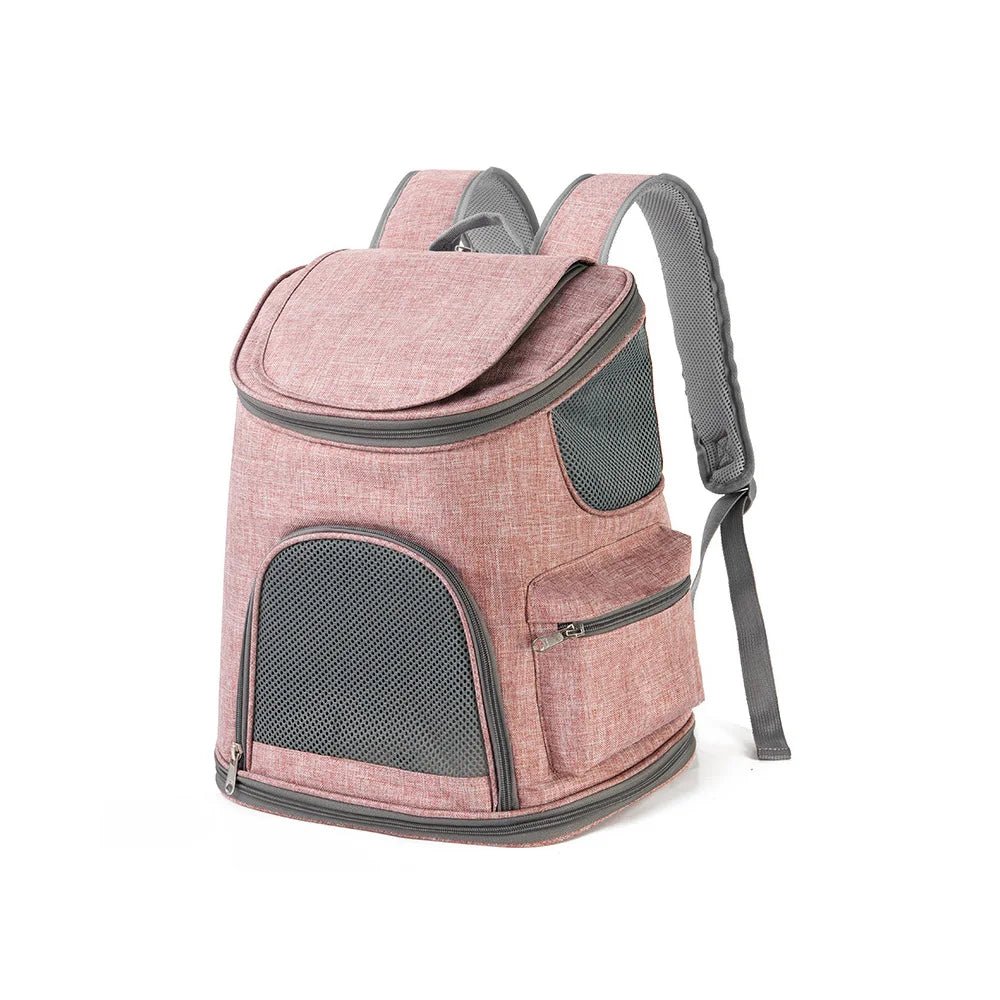 cat backpack with window leather Minimalist Cat Carrier Backpack With 2 Windows – Meowgicians™