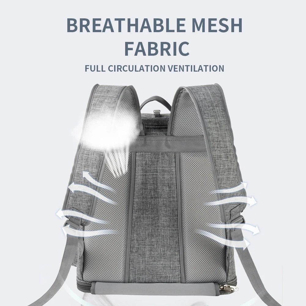 herschel backpack cat Minimalist Cat Carrier Backpack With 2 Windows – Meowgicians™