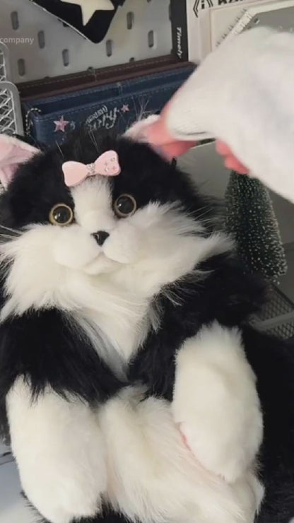 Handmade Premium Lifelike Cat Plushie