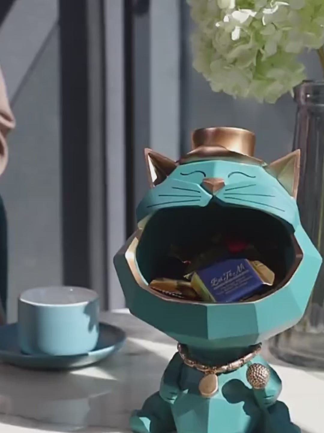 Big Mouth Meowgician Cat Decor | Fun & Functional Storage Box