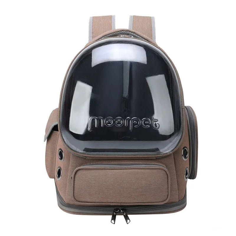 cat leather backpack The Meows-tronaut!
