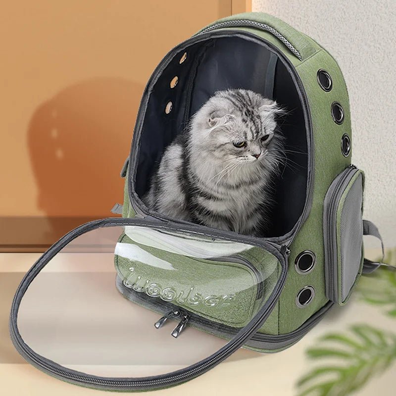 The Meows-tronaut! - Space Capsule Style Cat Carrier Backpack