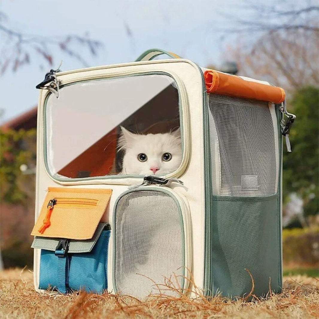Cat Backpack Rust Cat Backpacks & Travel Accessories | Make Your Cat Journey In Style ...