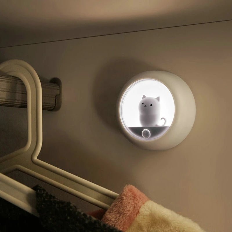 'The Night Guardian Cat' Induction Cat Night Light