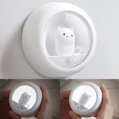 'The Night Guardian Cat' Induction Cat Night Light