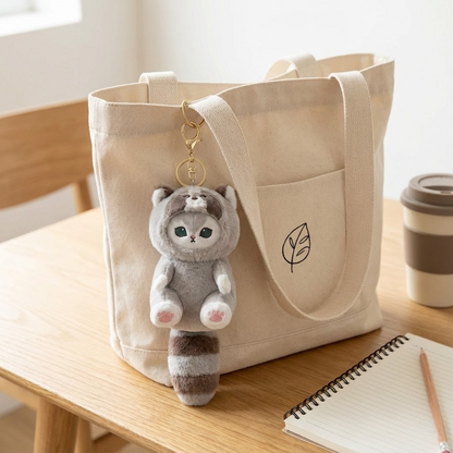 Adorable Keychain Cat Plushies From Mofusand™