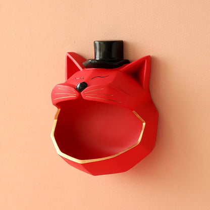 red cats wall decor