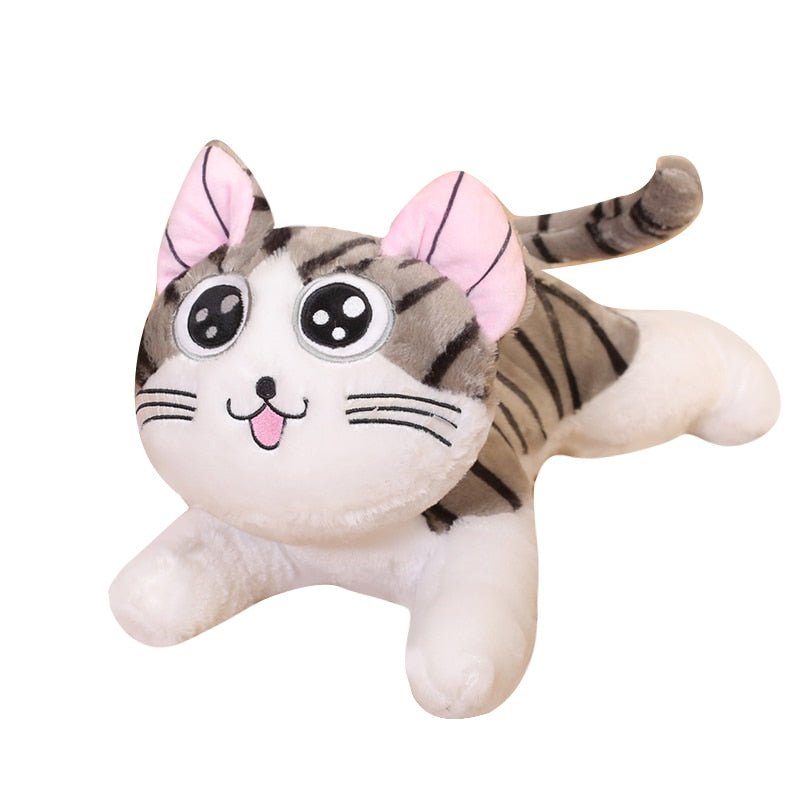 Big tabby cat plush