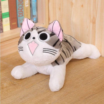 Big tabby cat plush