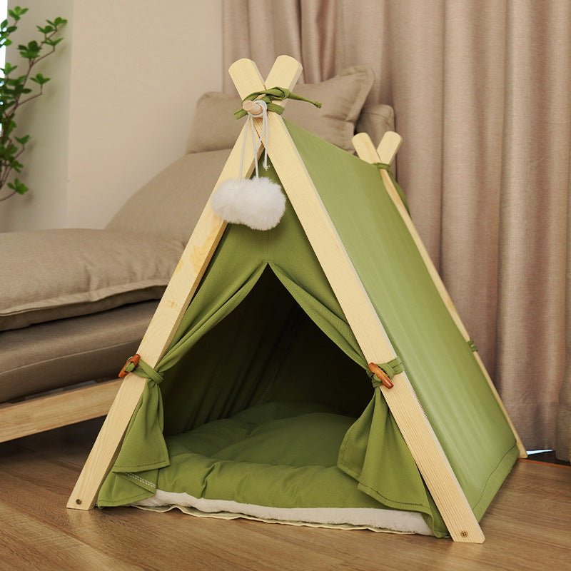 Breathable premium cat tent bed