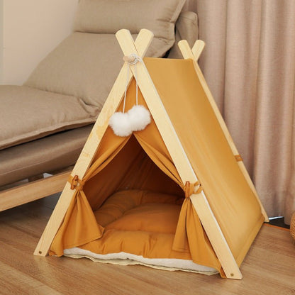 Breathable premium cat tent bed