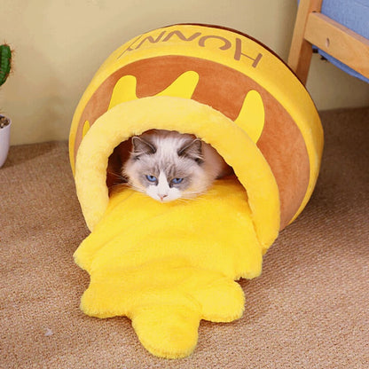 honey pot cat bed cute winnie the pooh cat bed
