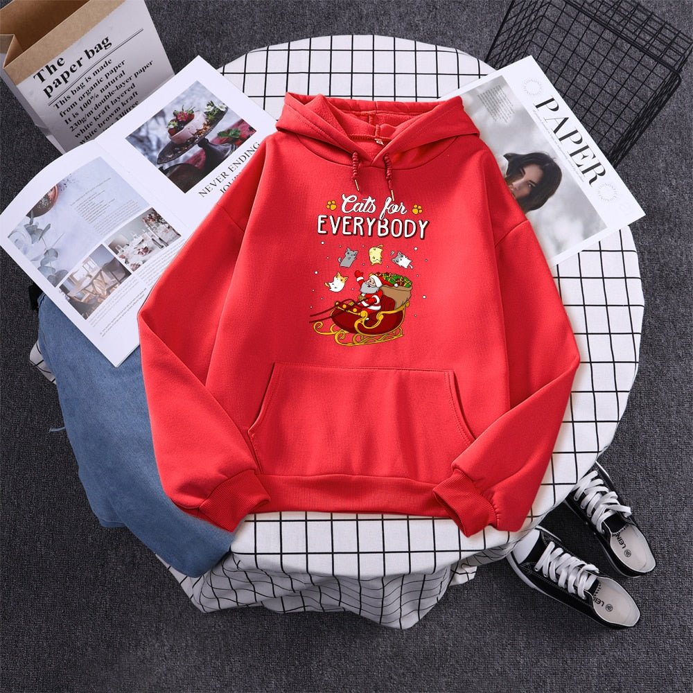 Christmas cat hoodie online