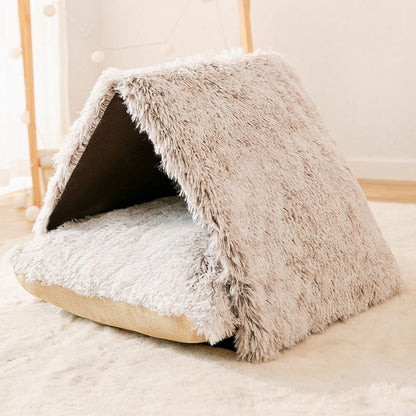 cozy cat tent bed