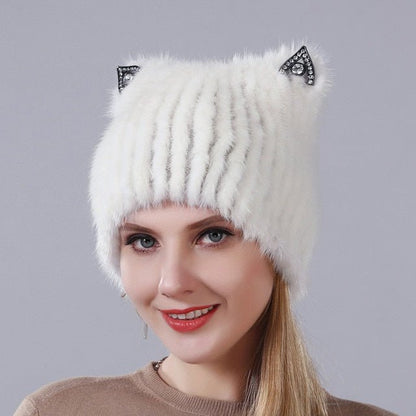 Cute Cat Ears Square Cap