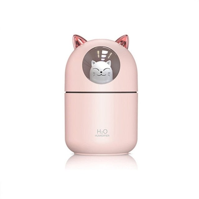 Cute Cat Design Mini Humidifier 
