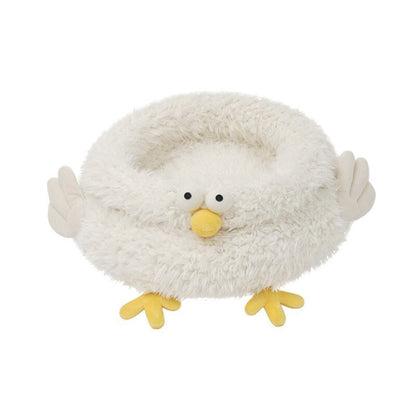 'Flying chic' Adorable fluffy cat bed