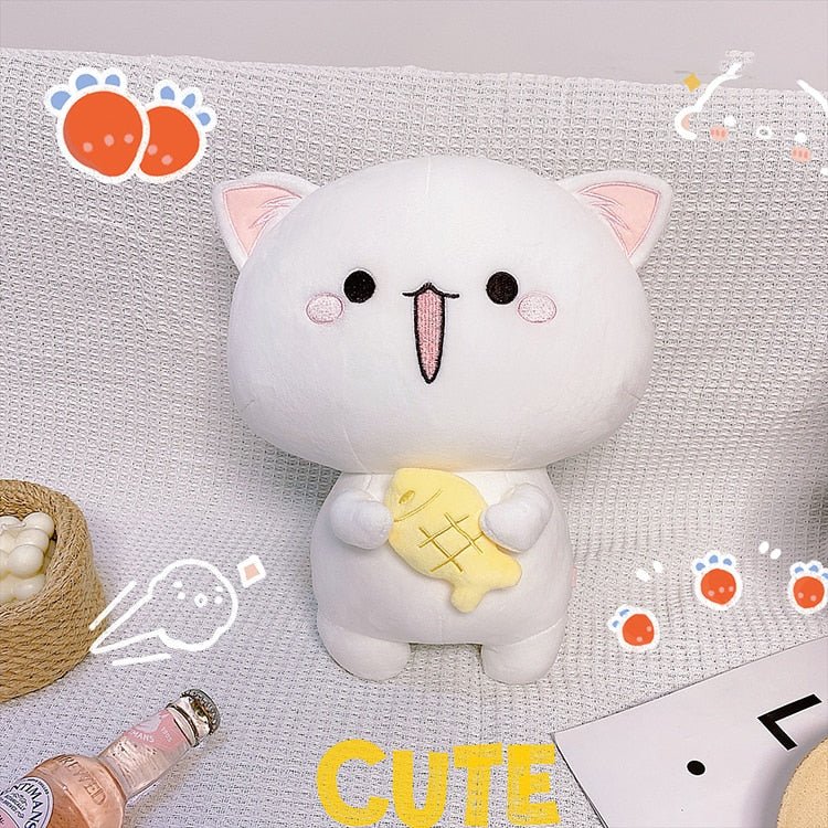 Kawaii Cat Plushie The Best Cuddle Partner Japanese Style Plushie Meowgicians