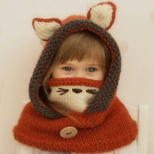 Kids Winter Hats Cat Ear
