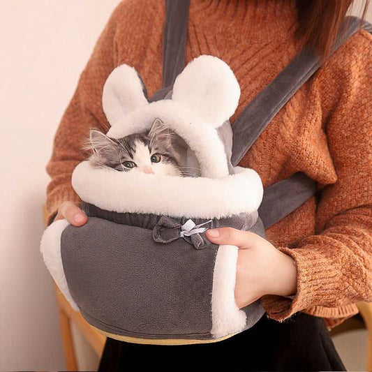warm fleece soft cat carrier cat travel carrier 
