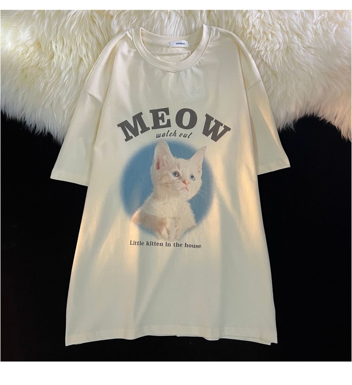 "Meow Watch Out" Adorable Cat Streetwear