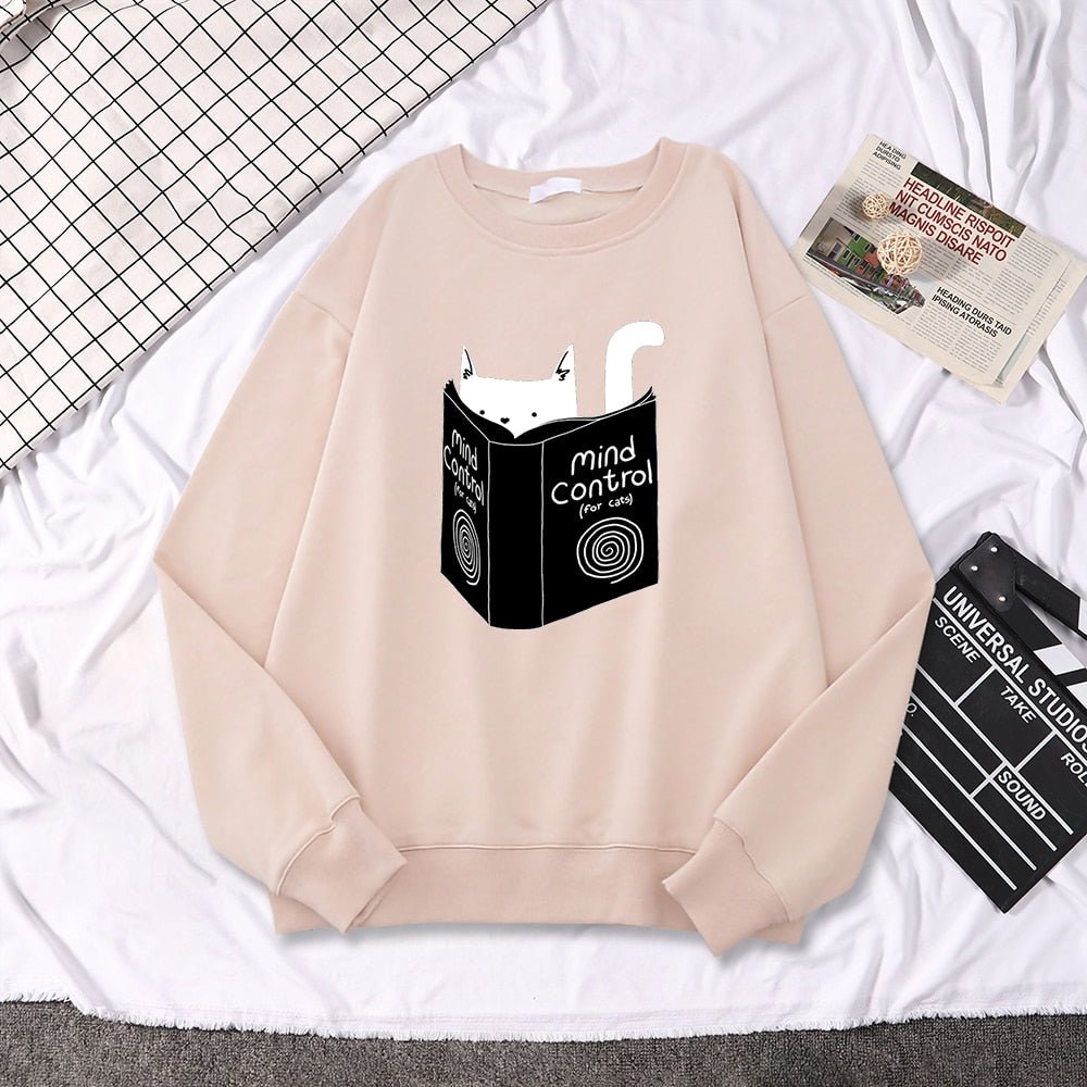 Cute Cat Themed Sweatshirts - The 'Mind Control' – Meowgicians™