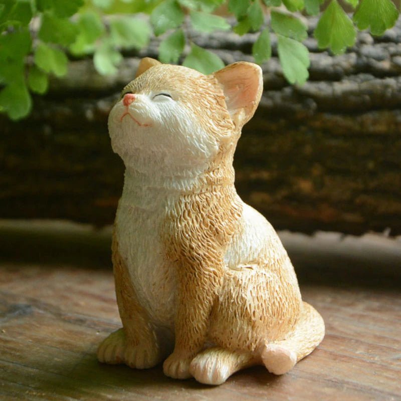 Cat Figure The Ultimate Cat Lover's Decor | Mini Realistic Cat Figurine – Meowgicians™