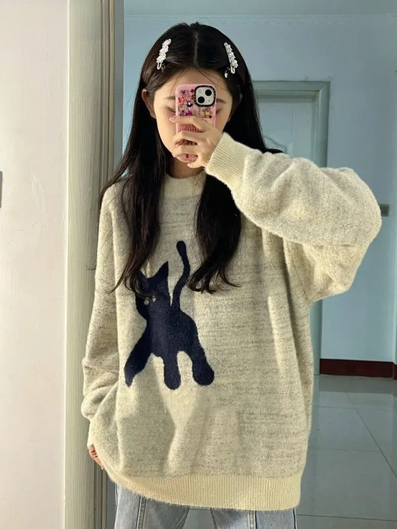Black Cat Sweatshirt